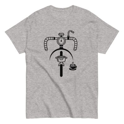 Dual passions, bars and coffee - classic tee