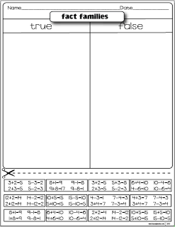 Free fact families | Store - The Lesson Plan Diva