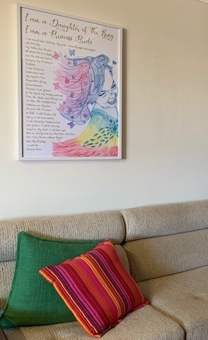 I am a Daughter of the King A1 Poster