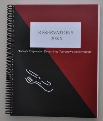 1 pg/day Reservation Book-Spiral Bound (2023)