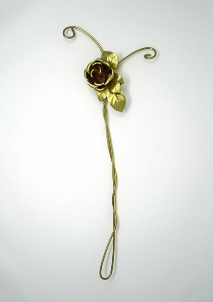 Art. GESU' DECORO IN OTTONE PER COFANO