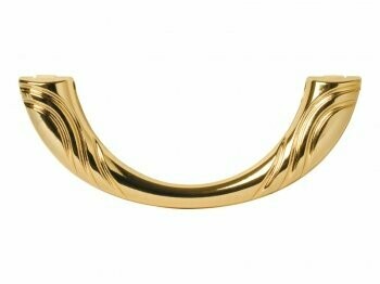 Art. 224 MANIGLIA ZAMA RIPIEGABILE FINITURA ORO LAVORATO