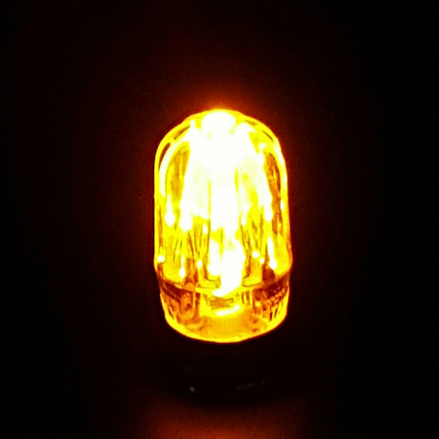 LAMPADA VOTIVA A LED AMBRA ( GIALLO)