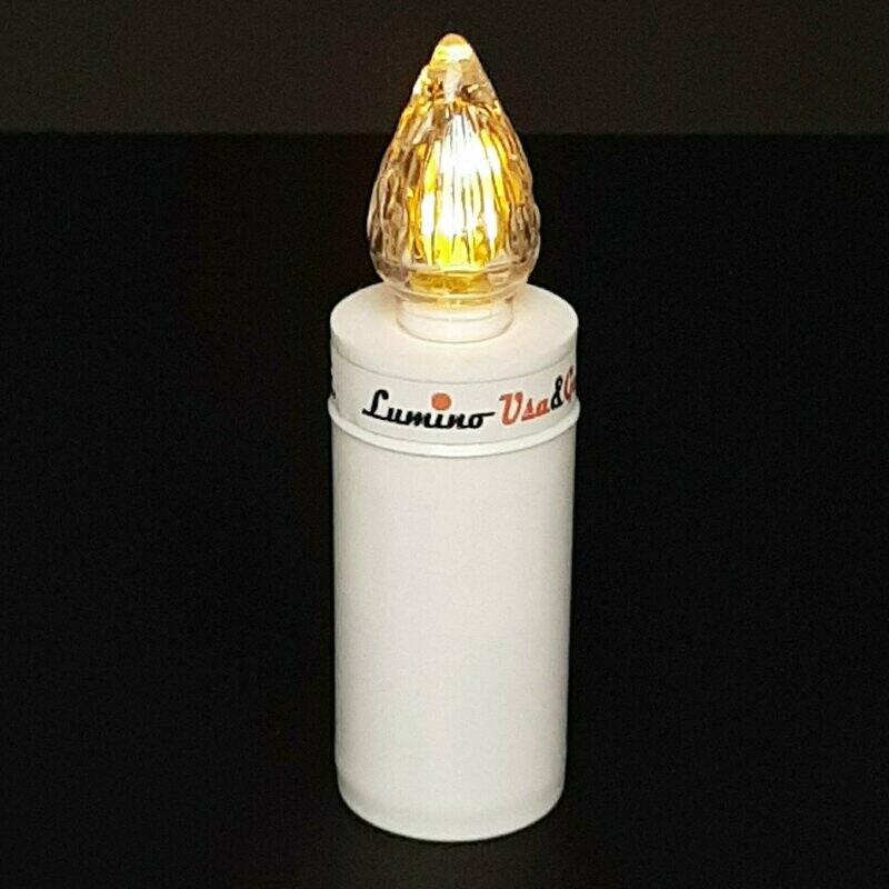 USA E GETTA GIALLO LUCE INTERMITTENTE DURATA 2 ANNI CON BATTERIA NON SOSTITUIBILE