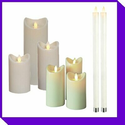 CANDELE LED A BATTERIA