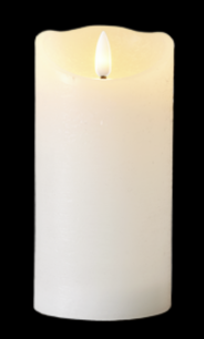 1561 STON - CANDELA A LED IN CERA CON FIAMMA 3D
