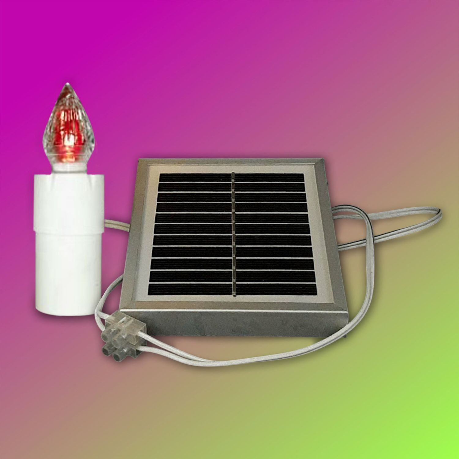 LUMOTTO FOTOVOLTAICO LUCE ROSSA FISSA PER TOMBE A TERRA LUMOTTO FOTOVOLTAICO LUCE ROSSA FISSA PER TOMBE A TERRA