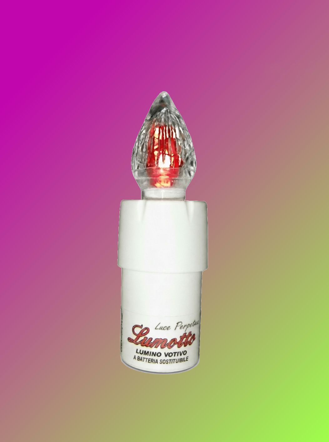 LUMOTTO LR LUMINO VOTIVO LUCE ROSSA INTERMITTENTE CON BATTERIA SOSTITUIBILE DURATA OLTRE 1 ANNO LUMOTTO LR LUMINO VOTIVO LUCE ROSSA INTERMITTENTE CON BATTERIA SOSTITUIBILE DURATA OLTRE 1 ANNO