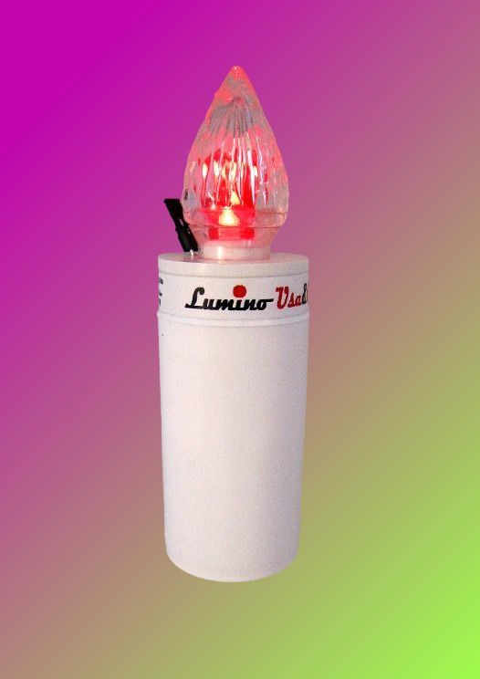 USA E GETTA ROSSO LUCE INTERMITTENTE DURATA 2 ANNI CON BATTERIA NON SOSTITUIBILE