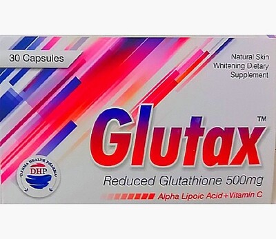 GLUTAX | Reduced Glutathione 500mg