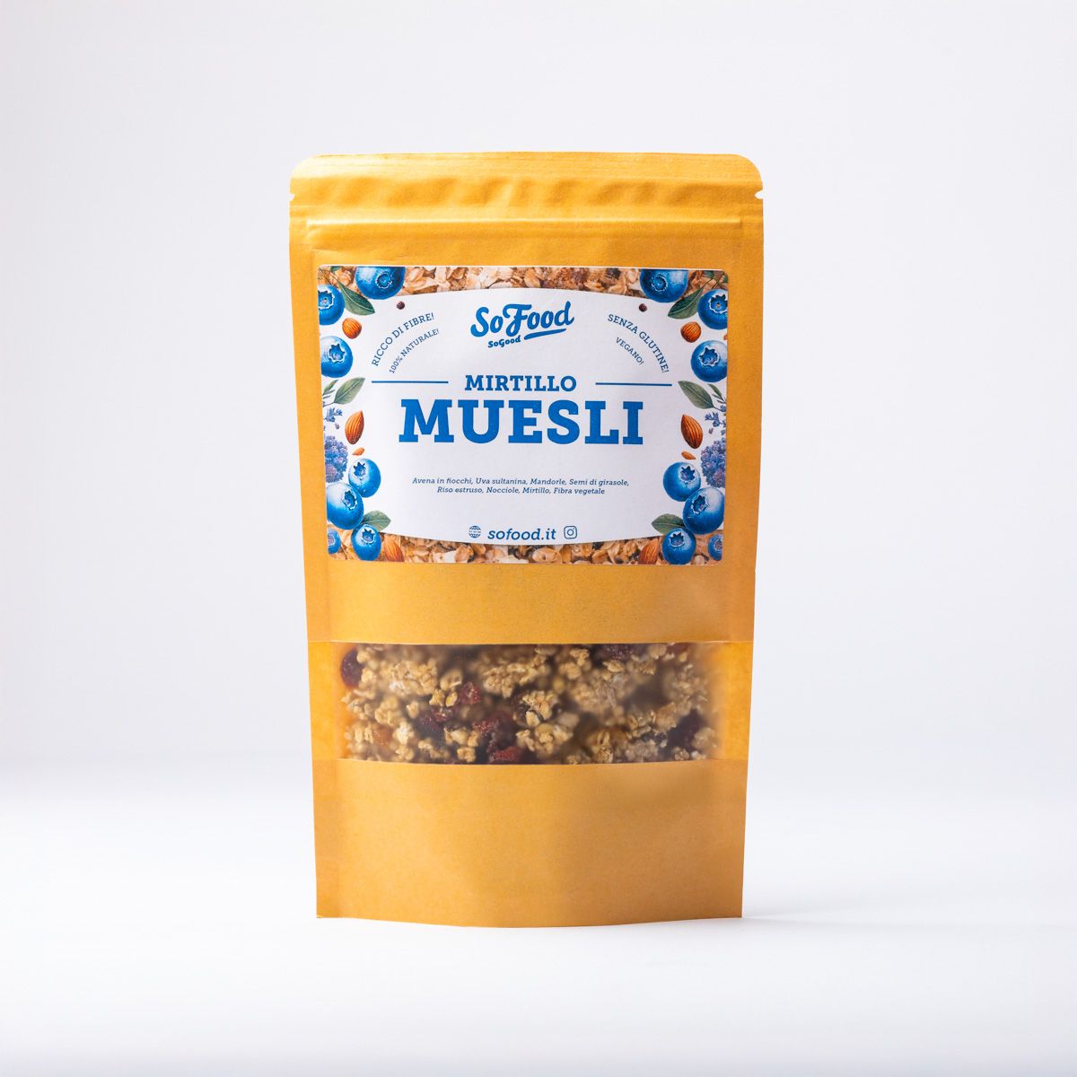 Muesli al Mirtillo - 200g
