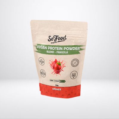 Vegan Protein Fragola - 750g