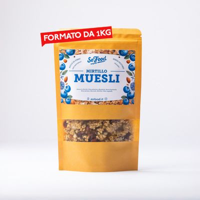 Muesli al Mirtillo - 1Kg
