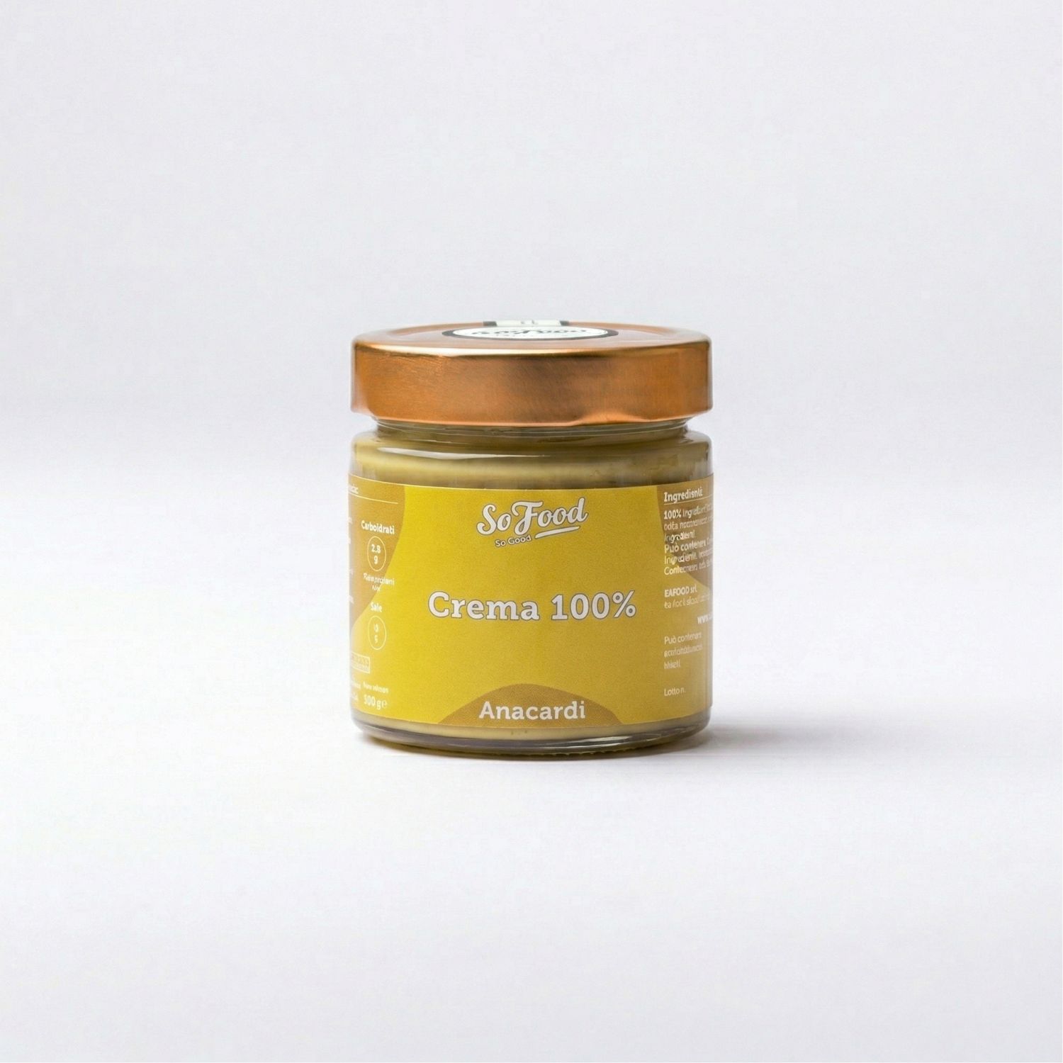 Crema 100% Anacardi 200g