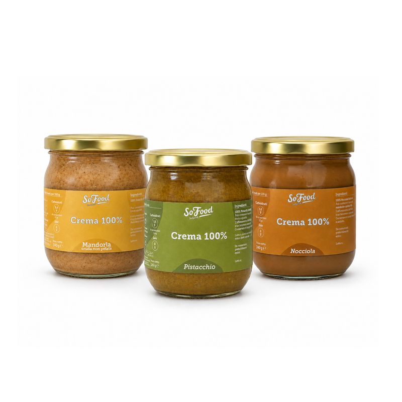 Tris Creme 100% - 500g Tris Creme 100% - 500g
