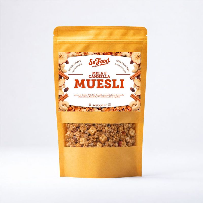 Muesli alla Mela e Cannella - 200g