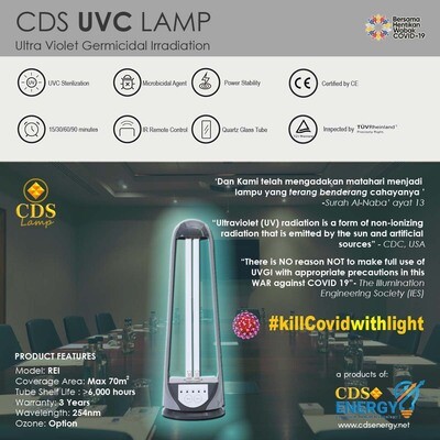 CDS UVC Lamp: REI