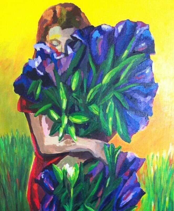 DNH Originals / Iris in the fields (OP AANVRAAG)