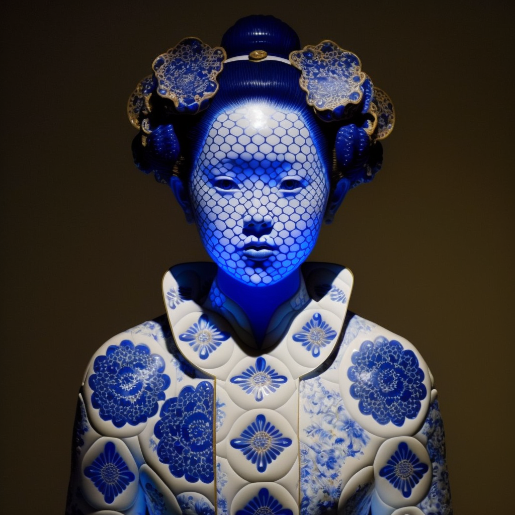 Geisha Blue III