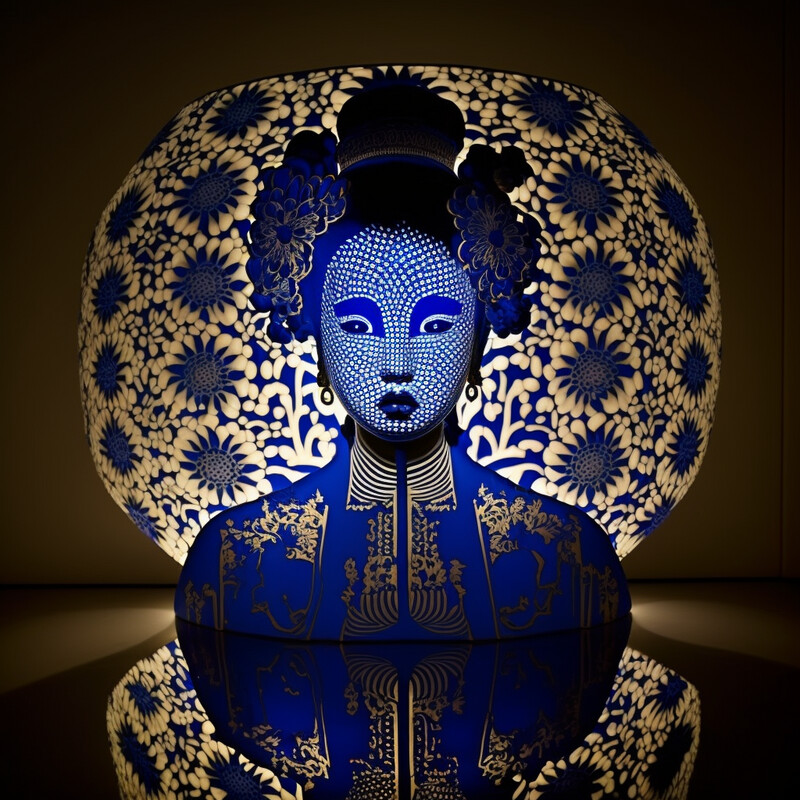 Geisha Blue