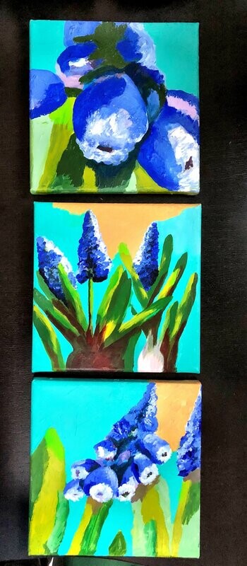 DNH Inspirations / Blauwe druiven in bloei