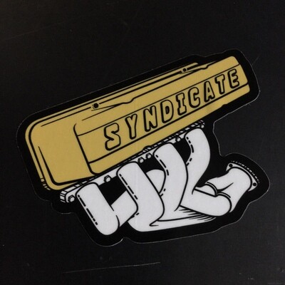 SS02 SYNDICATE HEADER DECAL-FREE SHIPPING!