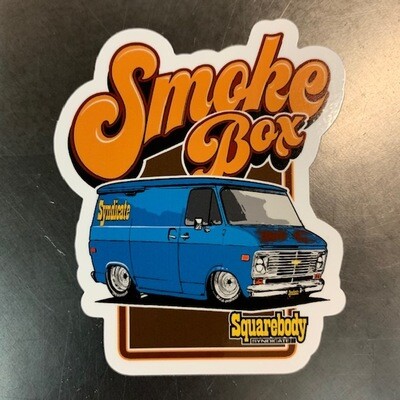 Smoke Box Syndicate Van Decal