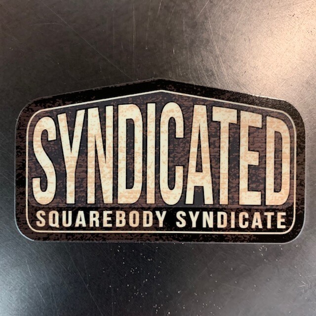SBS SYNDICATE DECAL SBS SYNDICATE DECAL