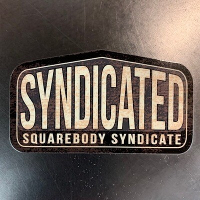 SBS SYNDICATE DECAL-FREE SHIPPING!
