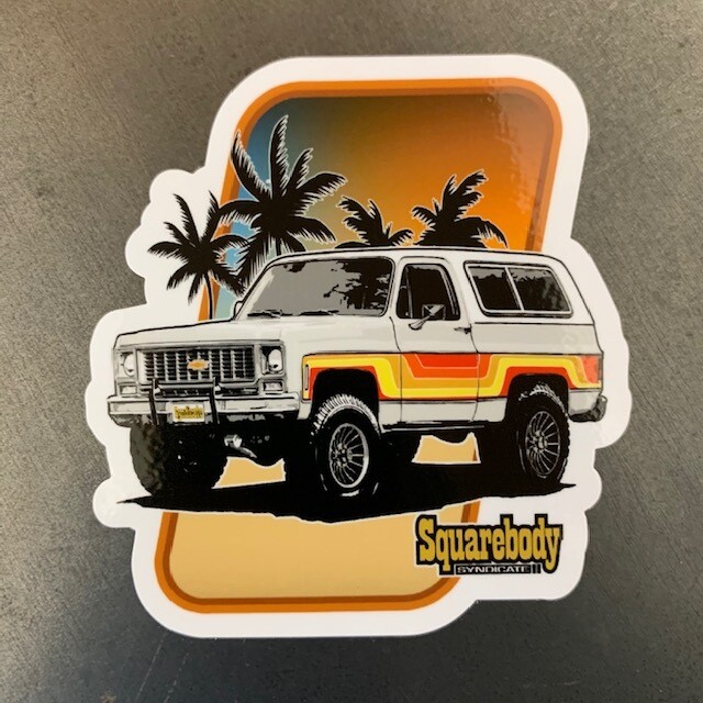 SO 70'S BLAZER DECAL SO 70'S BLAZER DECAL