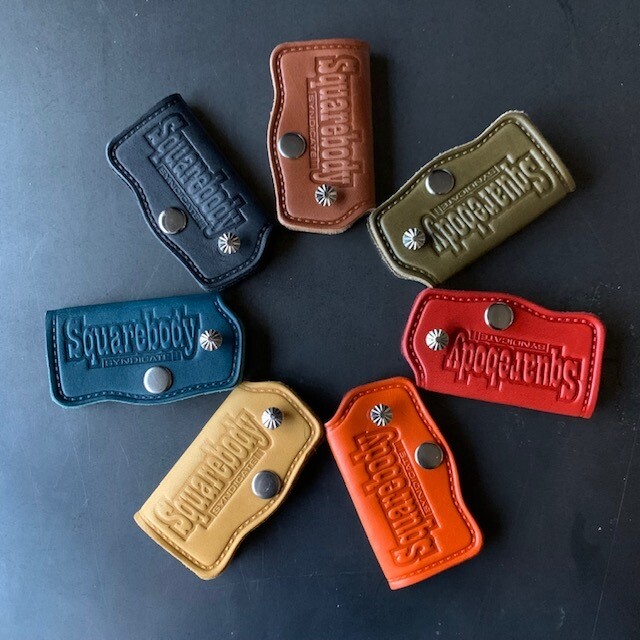 Limited colors Squarebody Syndicate handmade dealer leather key holder