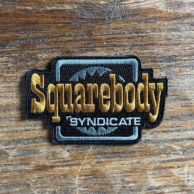 Embroidered Squarebody Syndicate Star Iron On Patch