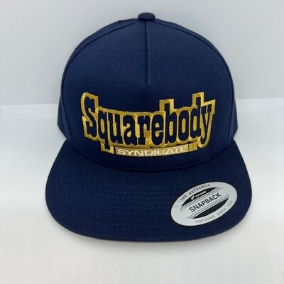 Navy and Gold Club Hat