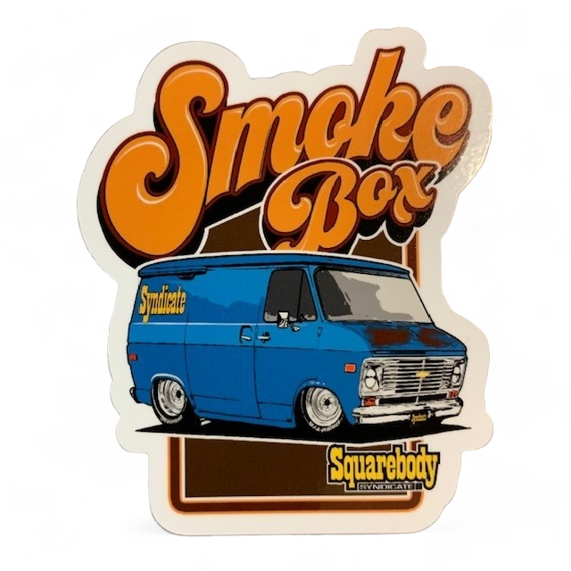 Miniature Chevrolet Van 1973 Smoke Box Squarebody Syndicate M2 Machines 1:64 - Neuf Boîte Scellée