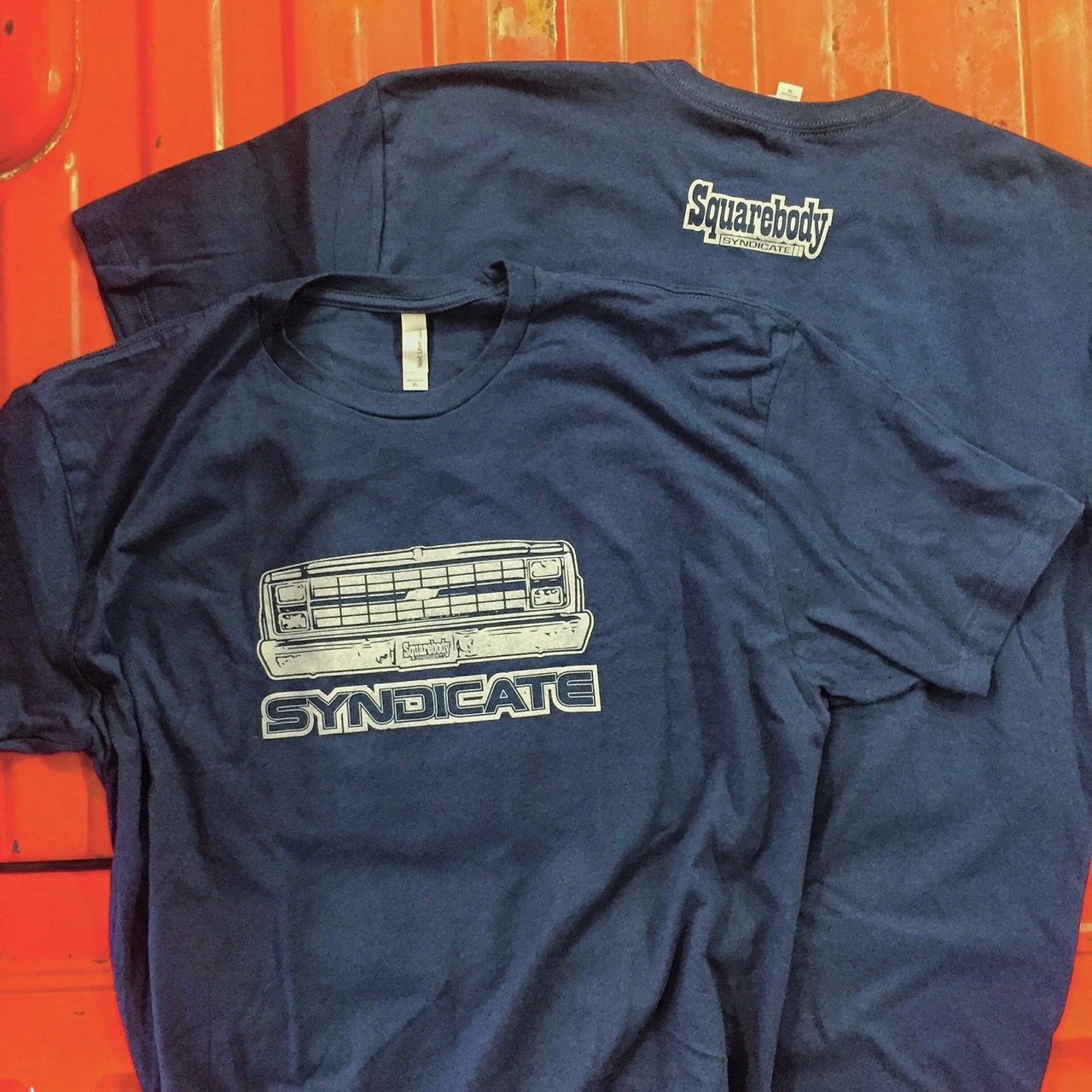 Throwback 1981-87 Chevy Front End Navy Shirt