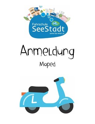 Anmeldung Moped