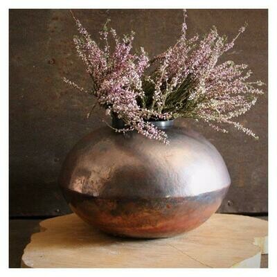 Vaso in ceramica raku rame, Vaso per composizioni floreali / vaso in ceramica raku / succulent plant Vaso in ceramica raku rame, Vaso per composizioni floreali / vaso in ceramica raku / succulent plant