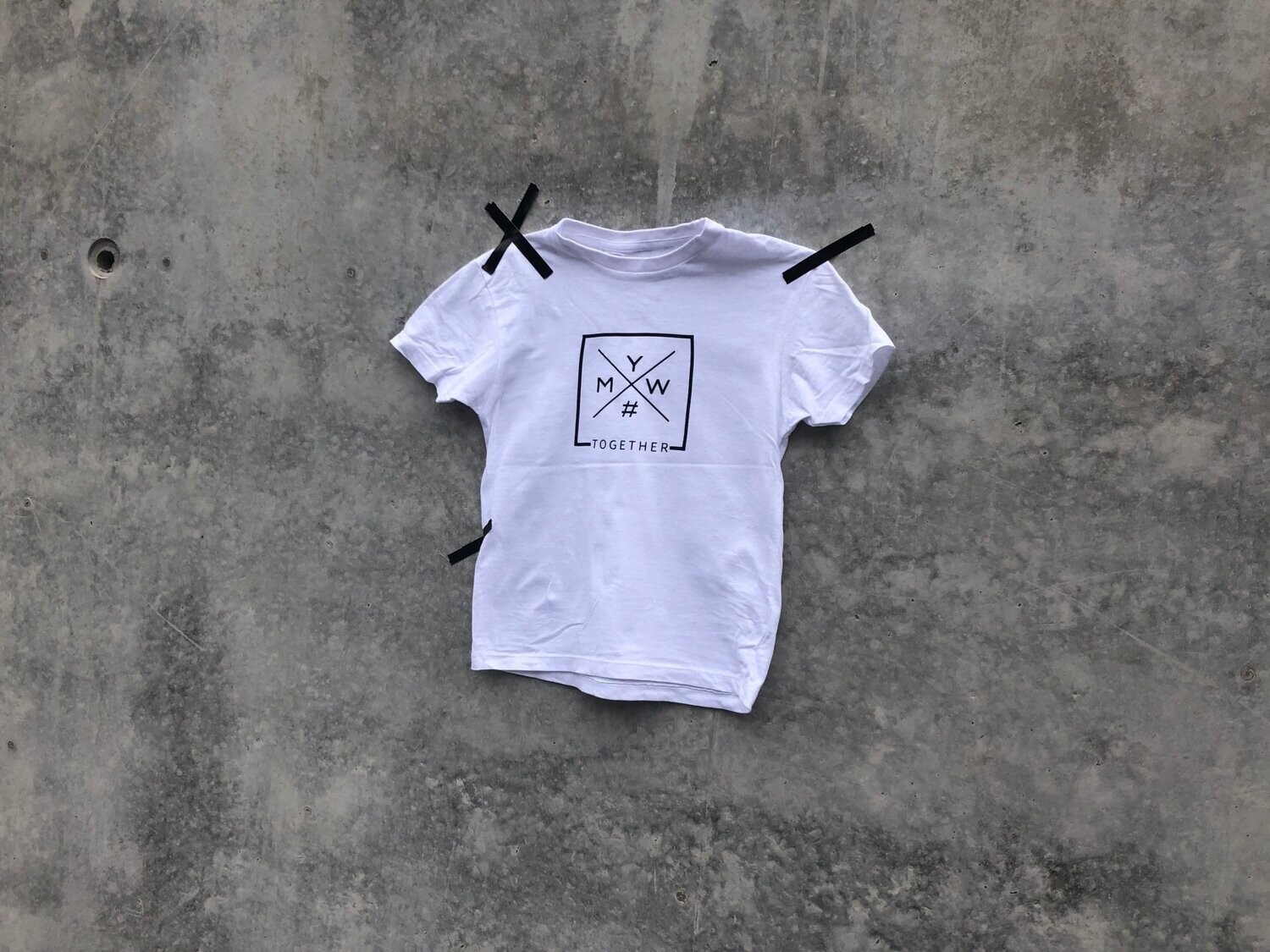 MYW#TOGETHER 
white Edition T-Shirt