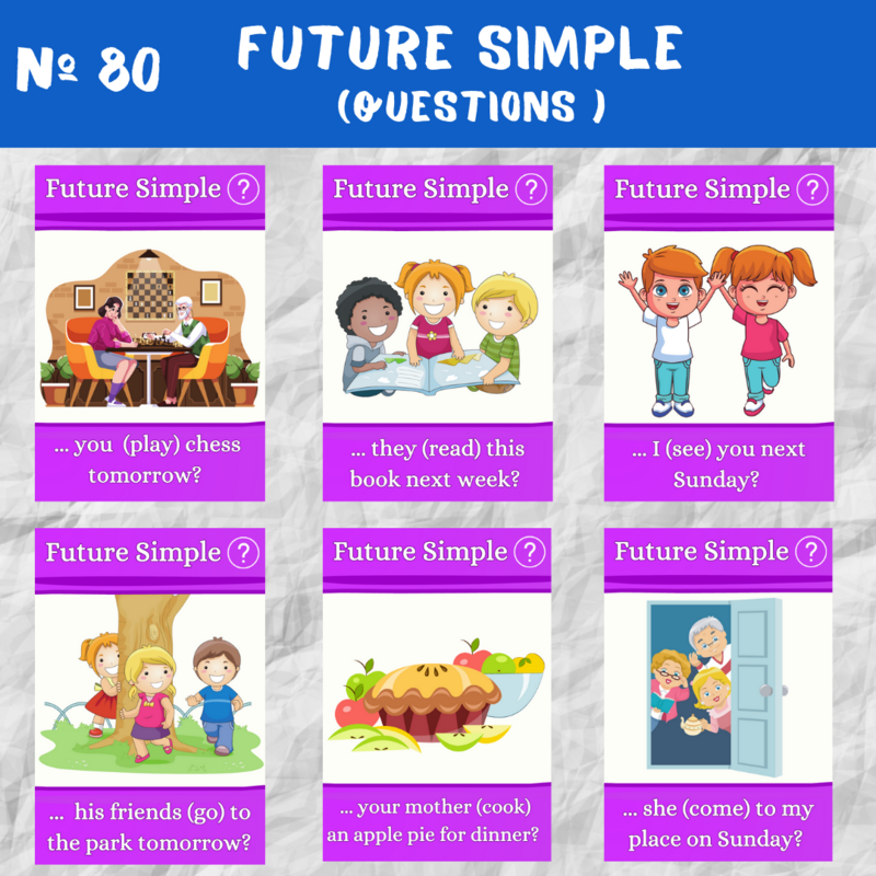 Future Simple в вопросах