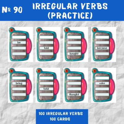 Irregular verbs (practice)