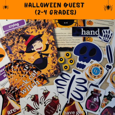 Halloween quest (2-4 grades)