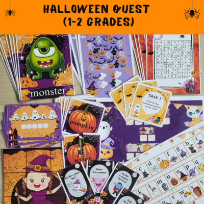 Halloween quest (1-2 grades)