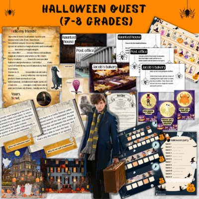 Halloween quest (7-8 grades)