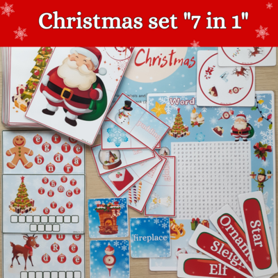 Christmas set, 7 in 1