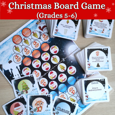 Christmas board game (5-6 grades)