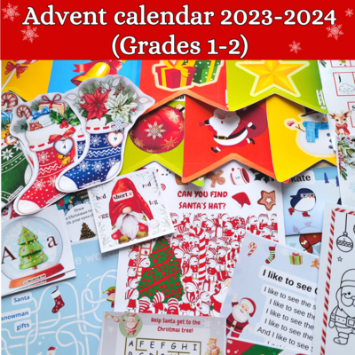 Advent calendar (Grades 1-2)