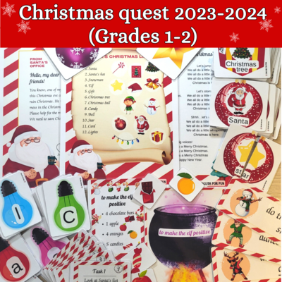 Christmas quest, Grades 1-2 (2023-2024)