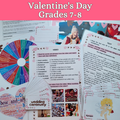 St Valentine's Day, Grades 7-8