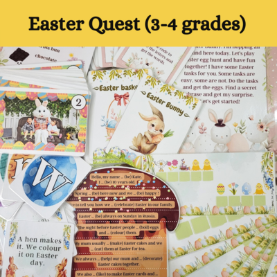 Quest "Easter Egg Hunt", 3-4 grades