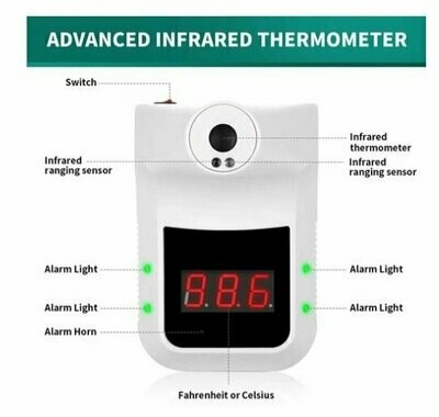 ADVANCED INFRARED THERMOMETER, (WALL-MOUNT ONLY)
